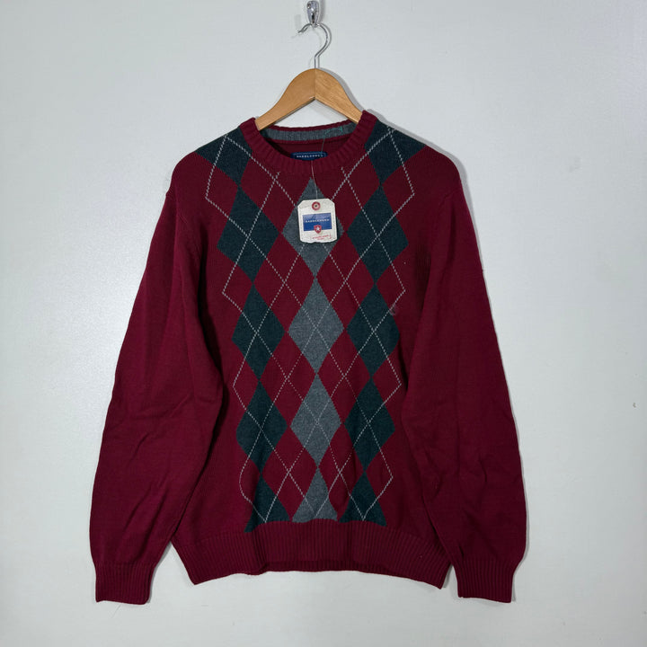 SADDLEBRED COTTON SWEATER BRAND NEW