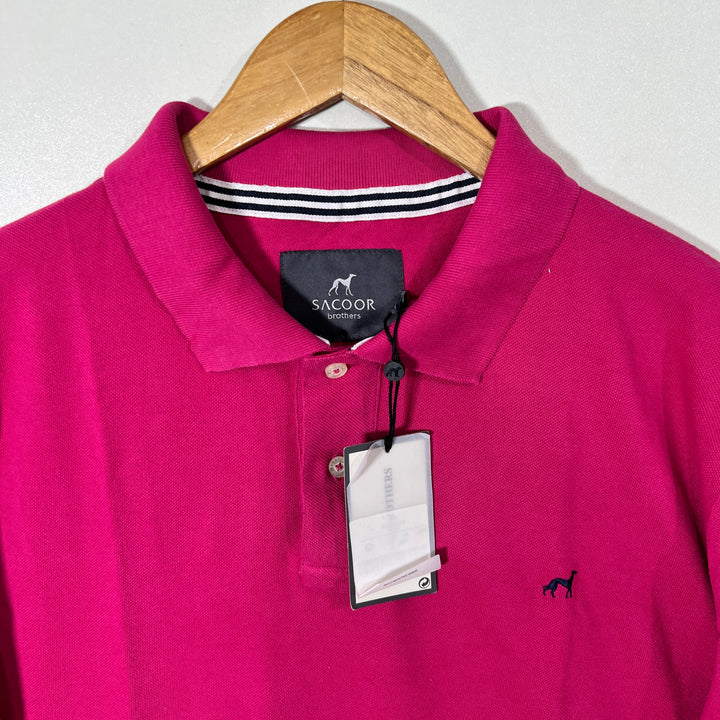 SACOOR BROTHERS COTTON POLO TSHIRT BRAND NEW