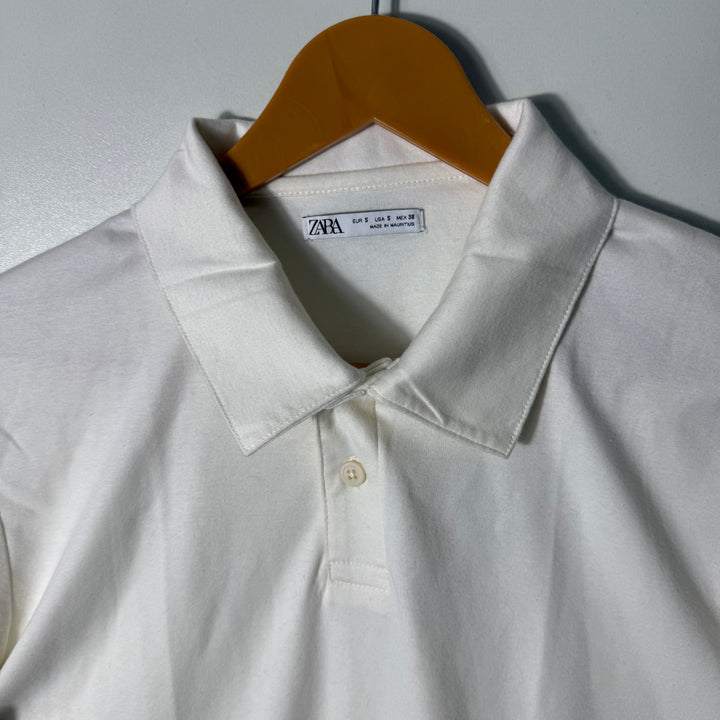 ZARA COTTON POLO TSHIRT
