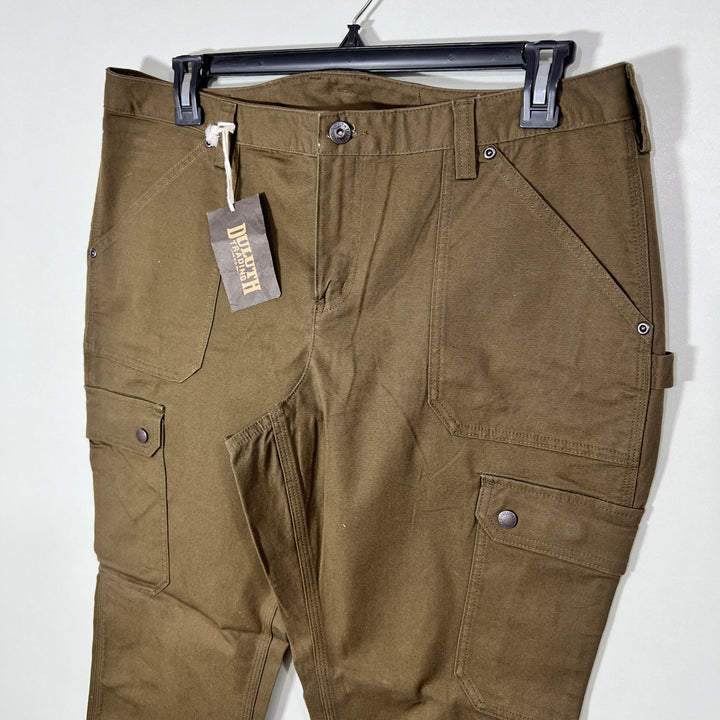 DULUTH TRADING WOMEN  CARGO COTTON PANT BRAND NEW