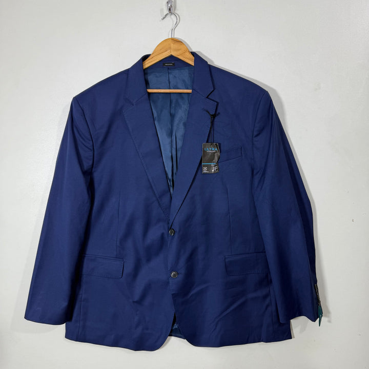 J FERRAR ULTRA COMFORT FEATURING ADJUSTEC STRETCH TECNOLOGY STRETCH FABRIC SUIT BRAND NEW BLUE COLOUR