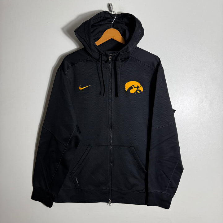 NIKE DRI FIT SPORT JACKET INNER FLEECE WITH HOOD