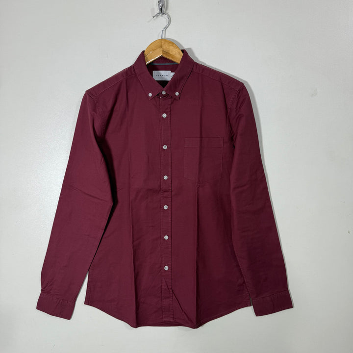 TOPMAN BUTTONS DOWN COTTON CASUALSHIRT