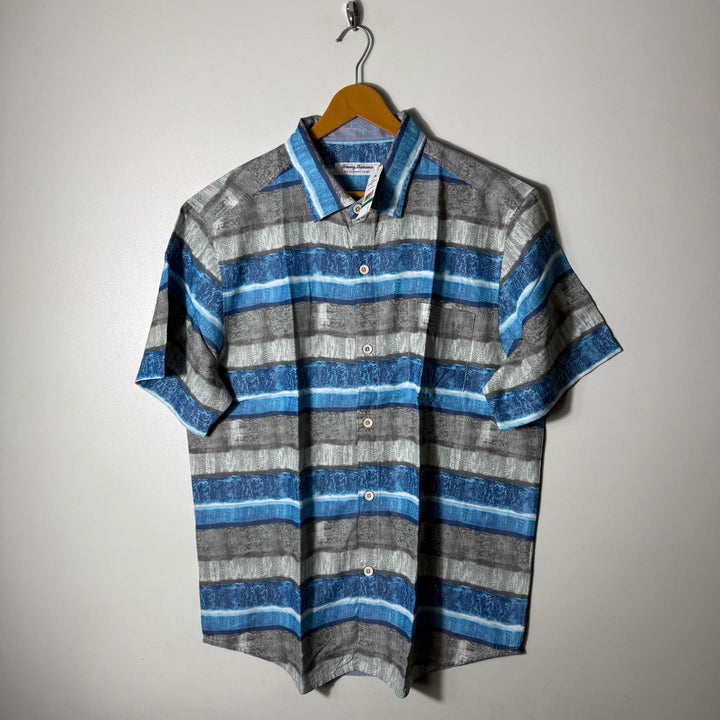 TOMMY BAHAMA HALF SLEEVES COTTON SHIRT BRAND NEW