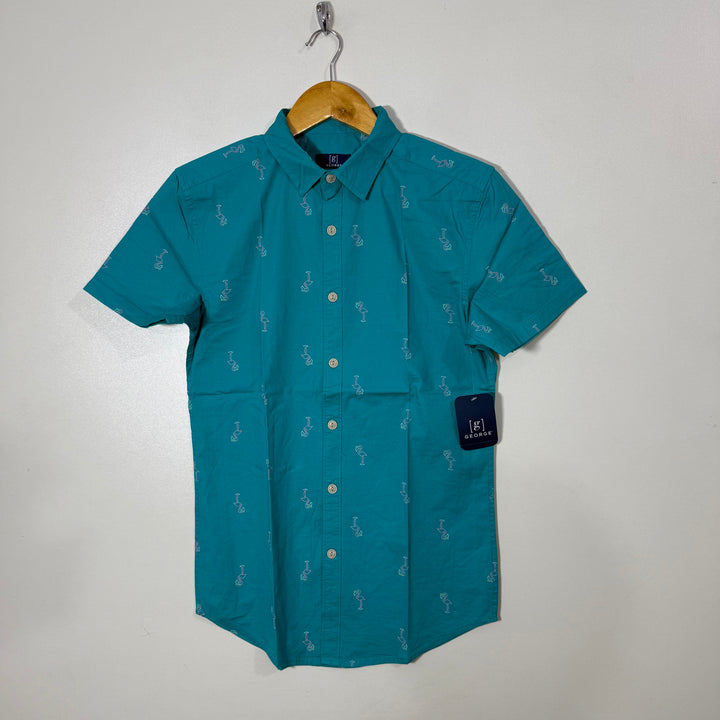 GEORGE SLIM FIT HALF SLEEVES SHIRT BRAND NEW