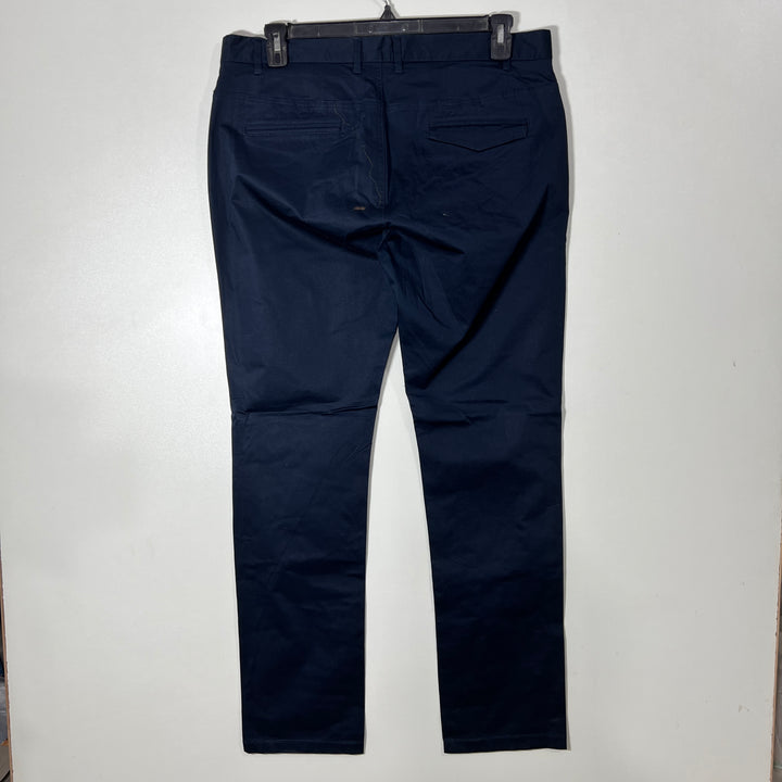 TAROCASH SLIM FIT COTTON CHINO PANT WITH STRETCH  NAVY BLUE COLOUR