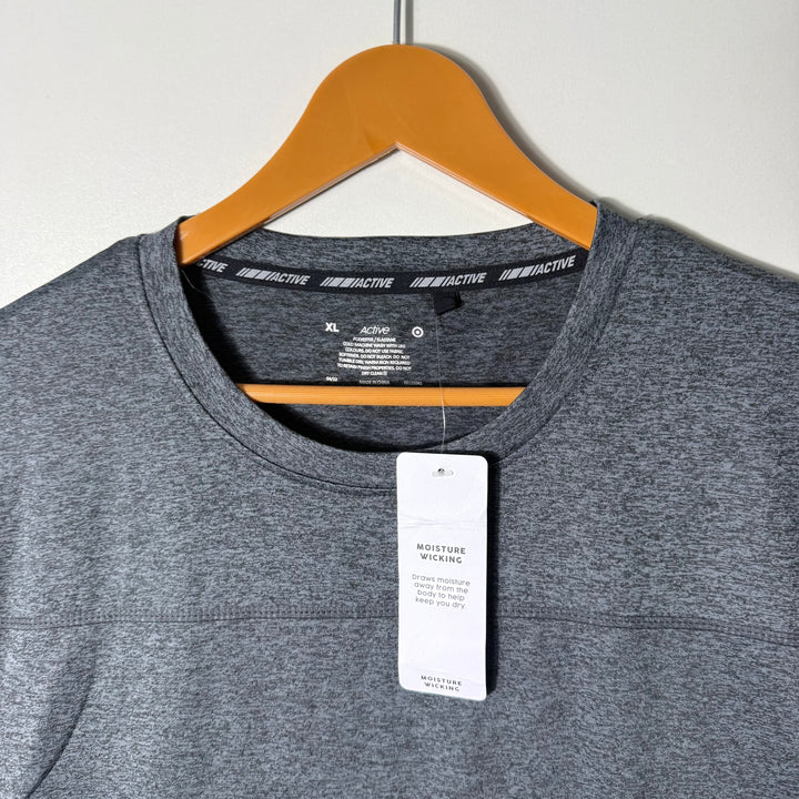 TARGET MAN ACTIVE SPORT TSHIRT BRAND NEW GREY COLOUR