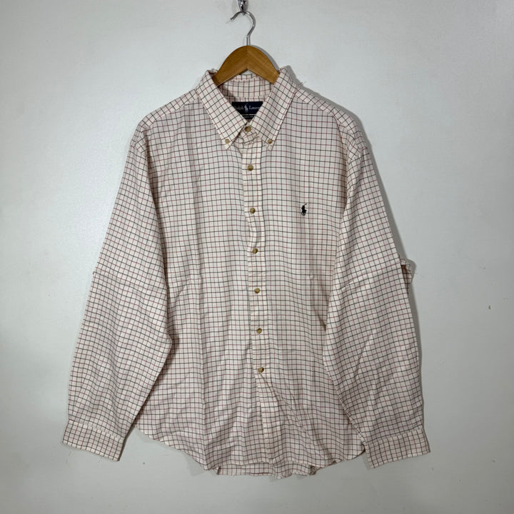 RALPH LAUREN POLO BUTTON DOWN  COTTON SHIRT