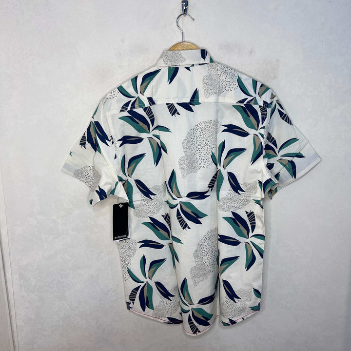 BURNSIDE PRINTED HALF SLEEVES COTTON SHIRT BRAND NEW - JS BROTHERS 