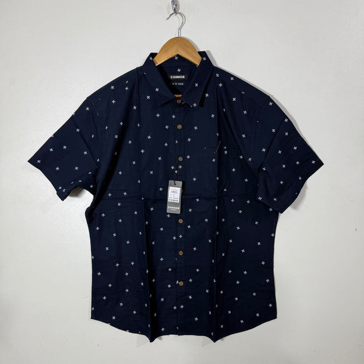 CONNOR CLASSIC FIT HALF SLEEVES COTTON SHIRT BRAND NEW