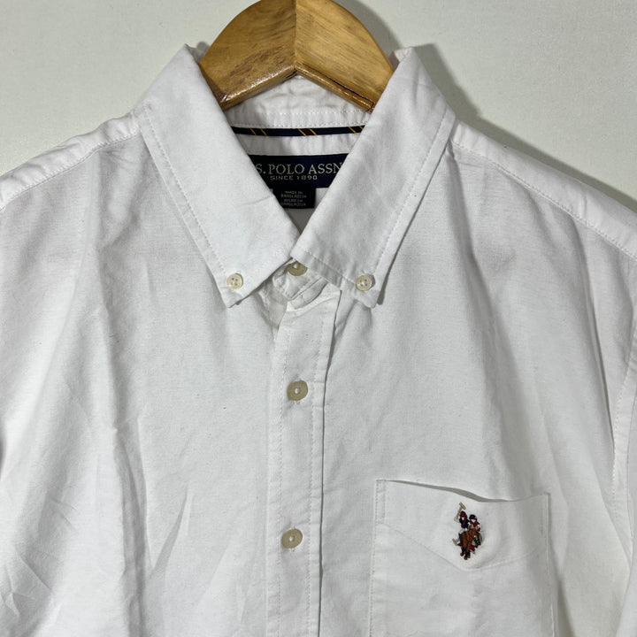 US POLO ASSN BUTTON DOWN OXFORD COTTON SHIRT