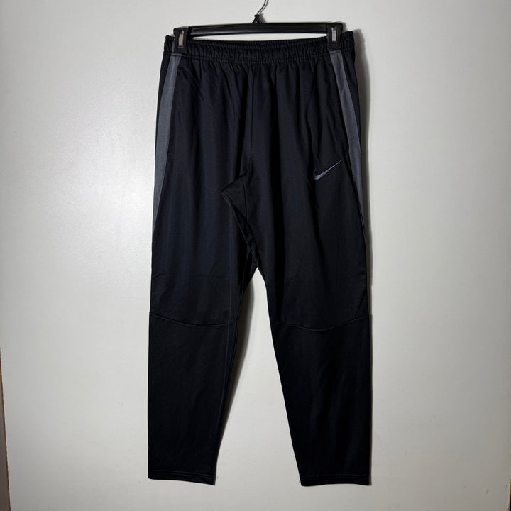 NIKE DRI FIT STRAIGHT FIT SPORT TROUSER BLACK COLOUR