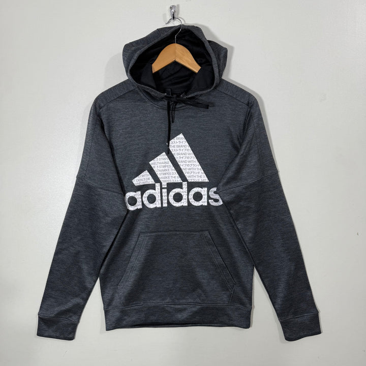 ADIDAS CLIMAWARM SPORT HOODIE INNER FLEECE GREY COLOUR