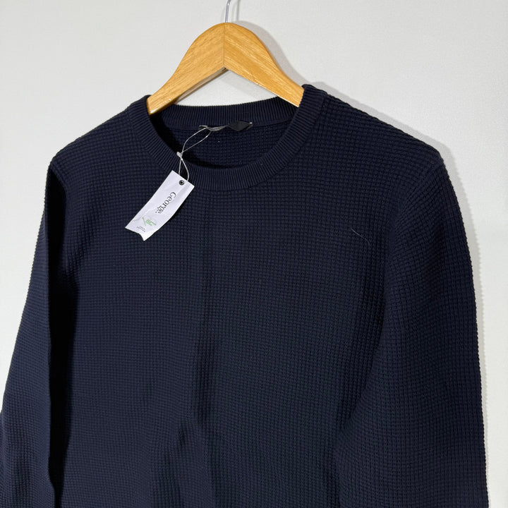 GEORGE KNITED COTTON SWEATER BRAND NEW NAVY BLUE COLOUR