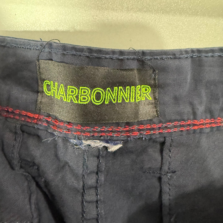 CHARBONNIER CARGO COTTON SHORT BRAND NEW BLUE COLOUR
