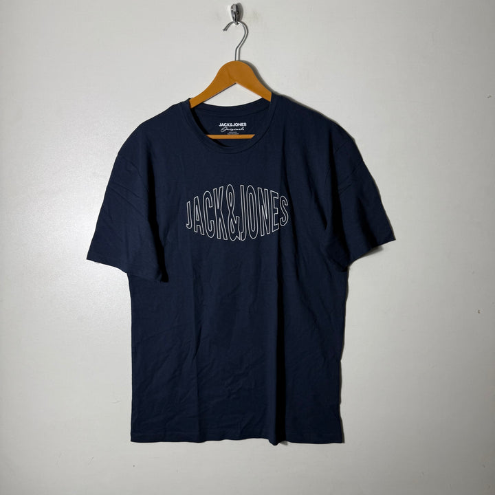 JACK & JONES COTTON TSHIRT BLUE COLOUR