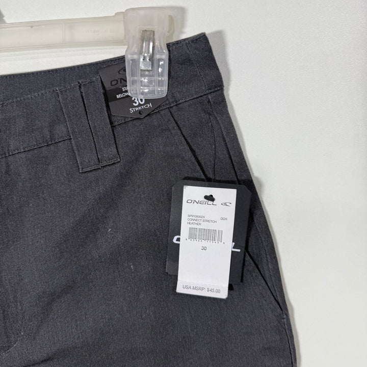 ONEILL COTTON CHINO SHORT BRAND NEW WITH STRETCH GREY COLOUR