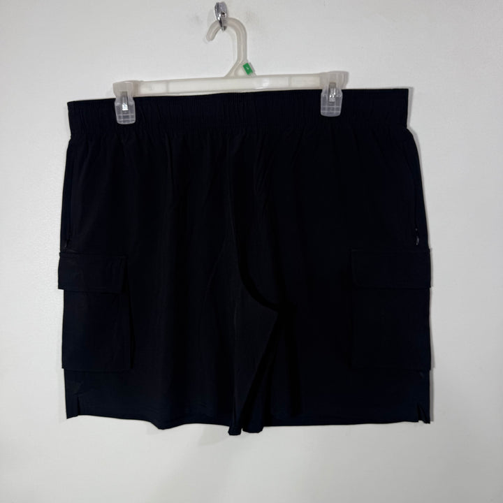 CHAMPION HYBR PARACHUTE SHORT BLACK COLOUR WITH STRETCH