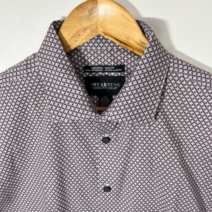 AVERNESS KENNETH COLE SLIM FIT NON IRON  SEMI FORMAL SHIRT