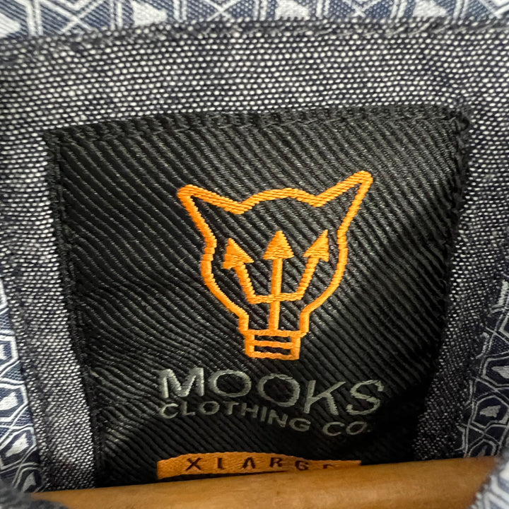 MOOKS CLOTHING CO HALF SLEEVES SHIRT