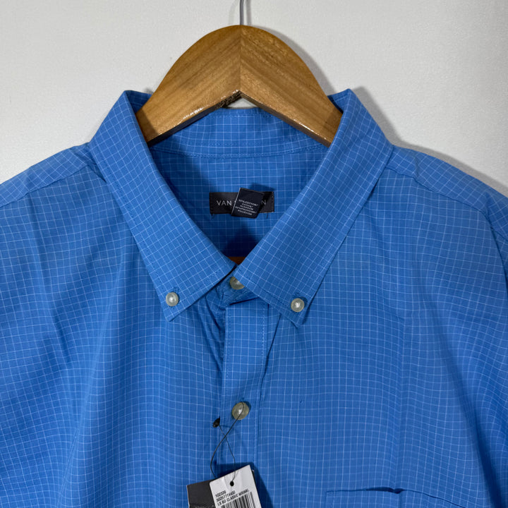VAN HEUSEN BUTTON DOWN CASUAL COTTON SHIRT BRAND NEW