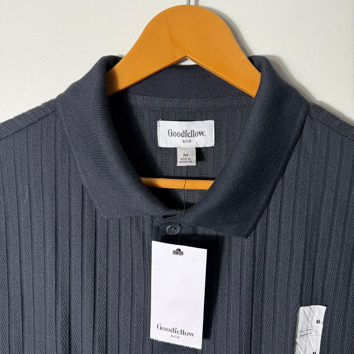 GOOD FELLOW &CO OVERSIZED HALF SLEEVES KNITED SHIRT BRAND NEW