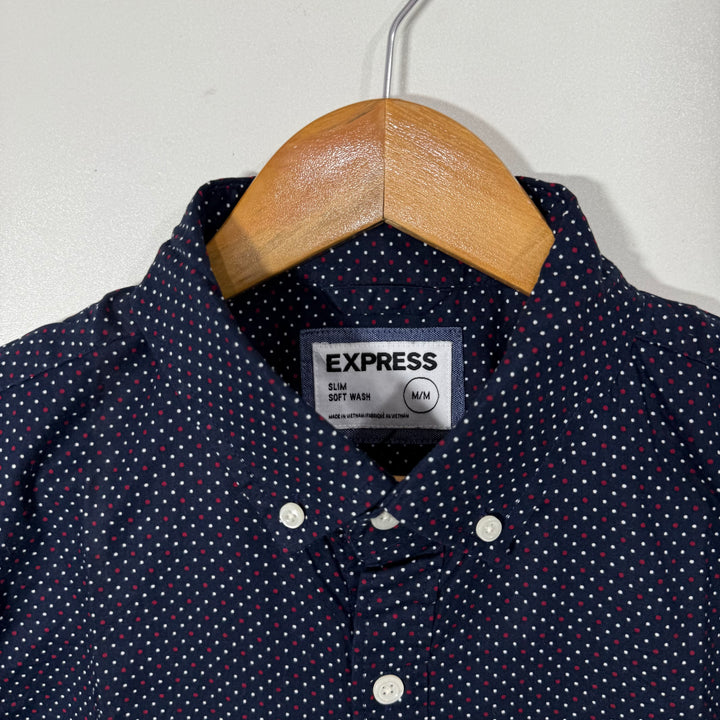 EXPRESS BUTTON DOWN CASUAL COTTON SHIRT