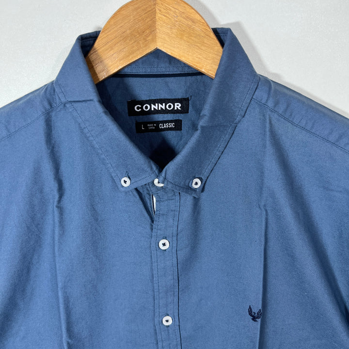 CONNOR CLASSIC FIT BUTTON DOWN HALF SLEEVES SHIRT