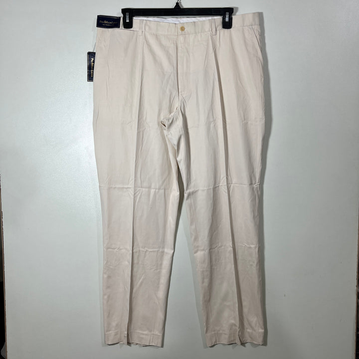 RALPH LAUREN POLO STRAIGHT FIT COTTON CHINO PANT BRA NEW WITHOUT STRETCH