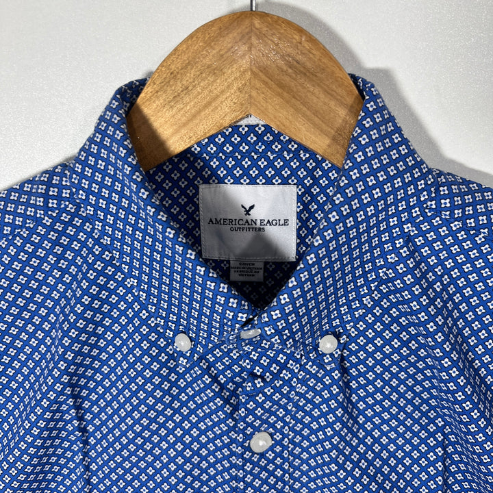 AMERICAN EAGLE BUTTON DOWN HALF SLEEVES SHIRT