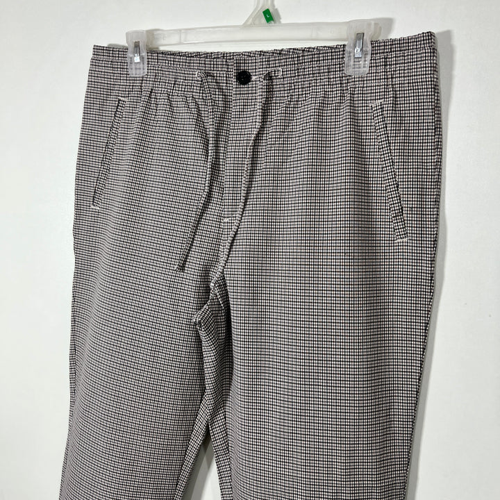 H&M SLIM CHECKERED JOGGER PANT
