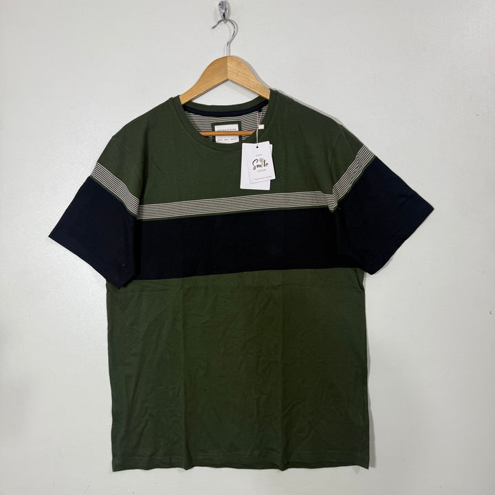 DENIM & FLOWER COTTON TSHIRT BRAND NEW