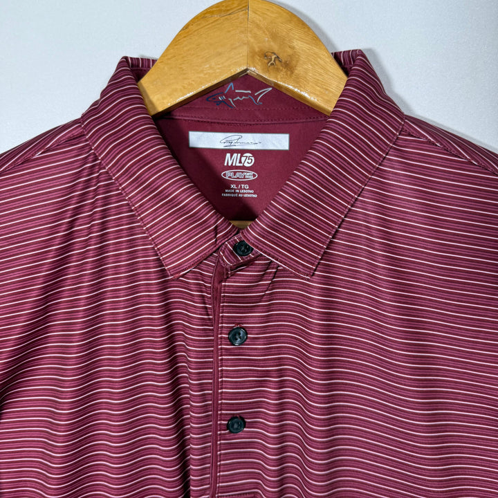GREG NORMAN PLAY DRY SPORT POLO TSHIRT