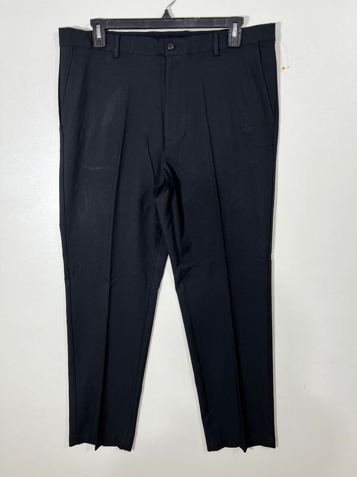 GREG NORMAN STRAIGHT FIT PERFORMANCE PANT WITH STRETCH BLACK COLOUR