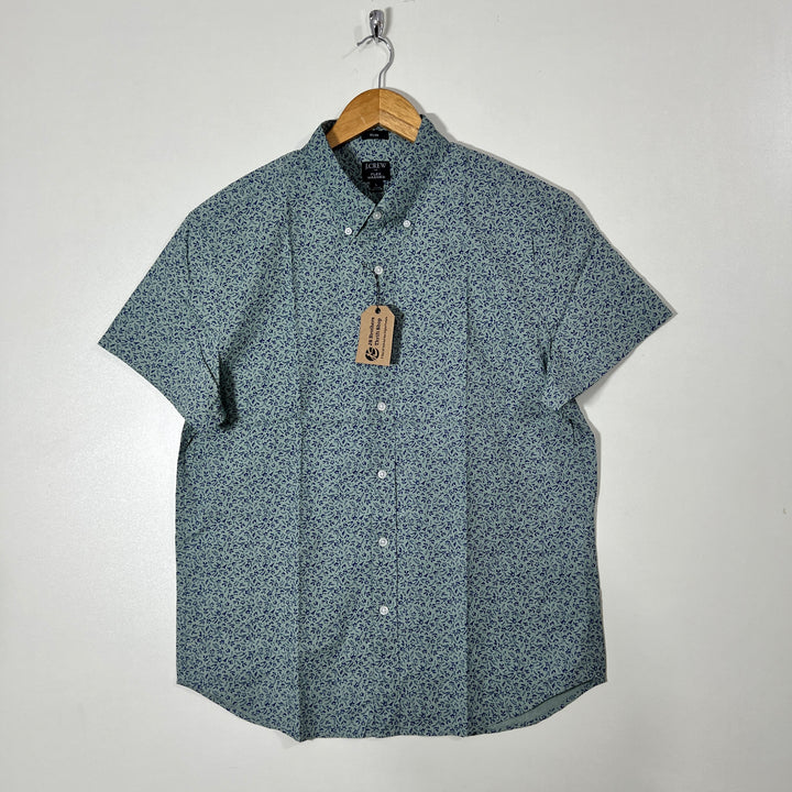 J CREW SLIM FIT BUTTON DOWN HALF SLEEVES SHIRT