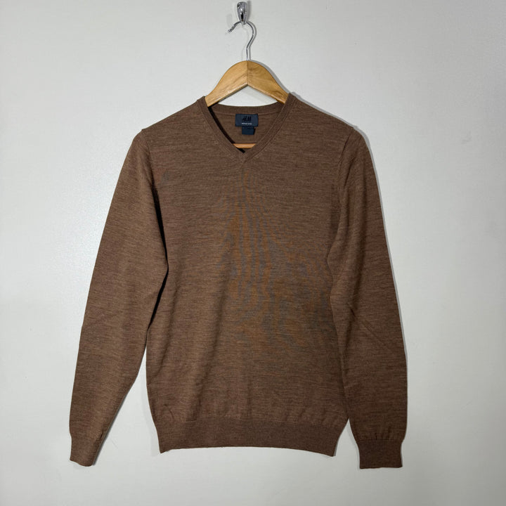 H&M V NECK EXTRA FINE MERINO WOOL SWEATER
