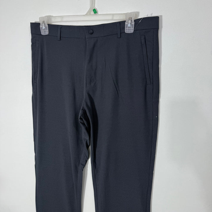 MICHAEL STRAHAN STRAIGHT FIT PERFORMANCE PANT WITH STRETCH GREY COLOUR