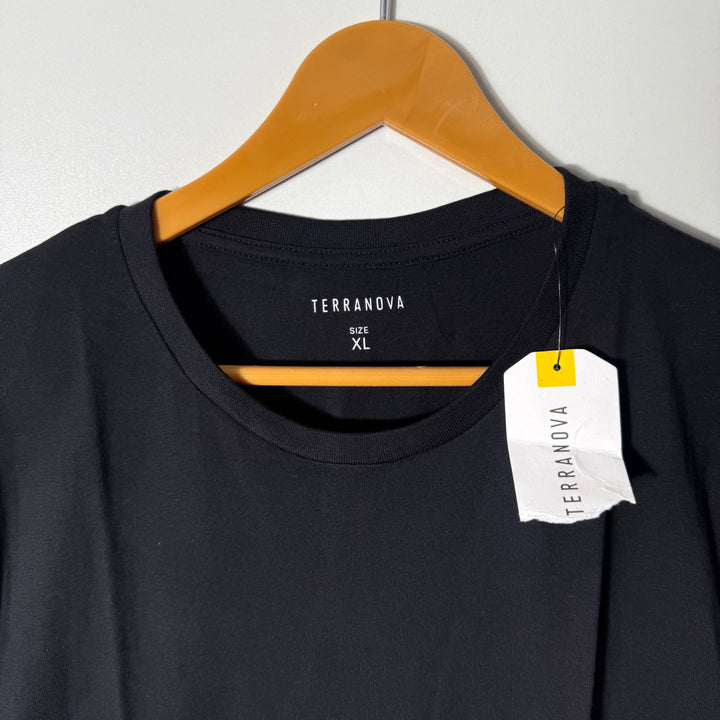 TERRANOVA COTTON TSHIRT BRAND NEW BLACK COLOUR