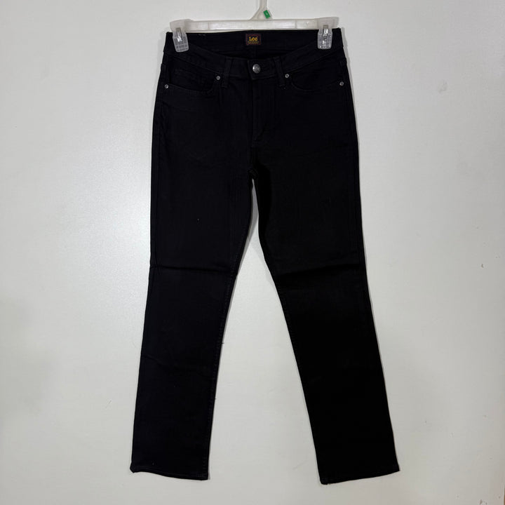 LEE WOMEN SKINNY FIT DENIM PANT WITH STRETCH BLACK COLOUR