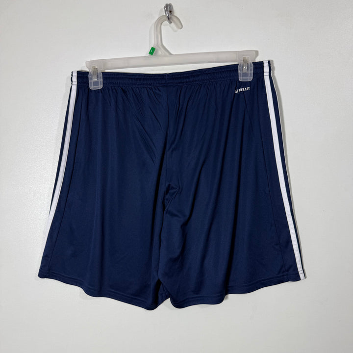 ADIDAS AEROREADY FOOTBALL SHORT WITHOUT POCKETS BLUE COLOUR