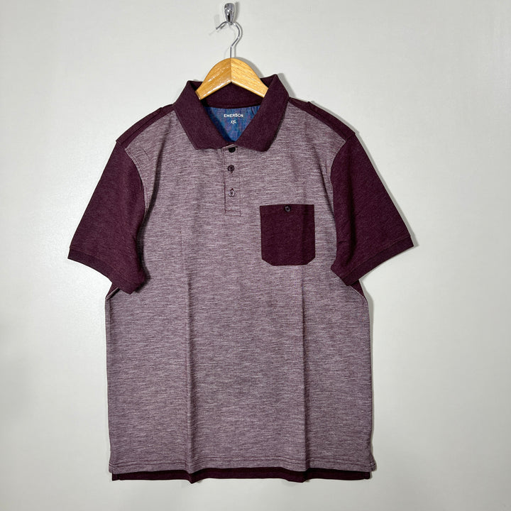 EMERSON COTTON POLO TSHIRT