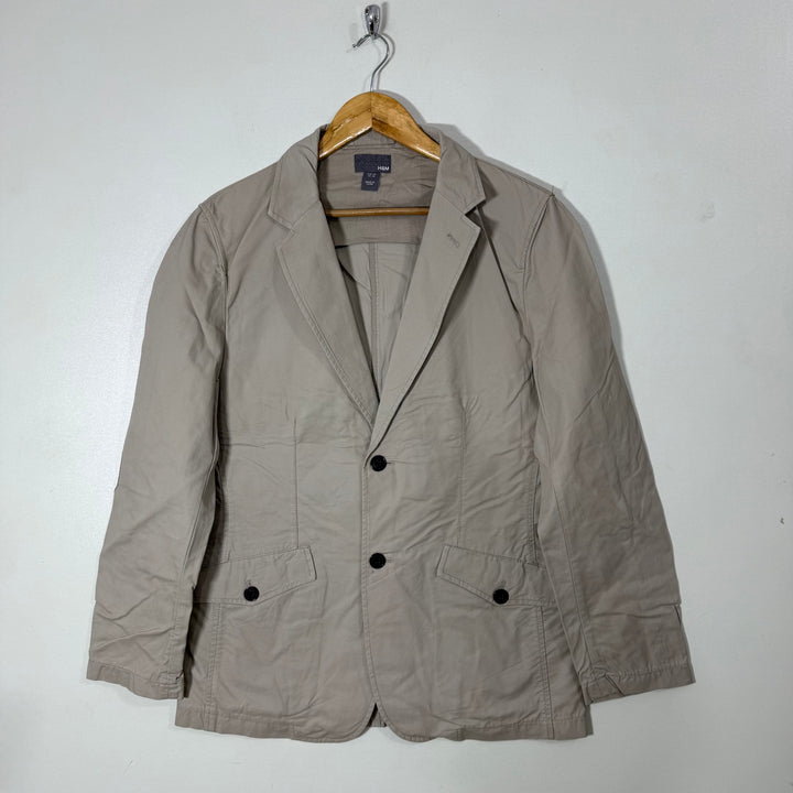 H&M COTTON BLAZER JACKET