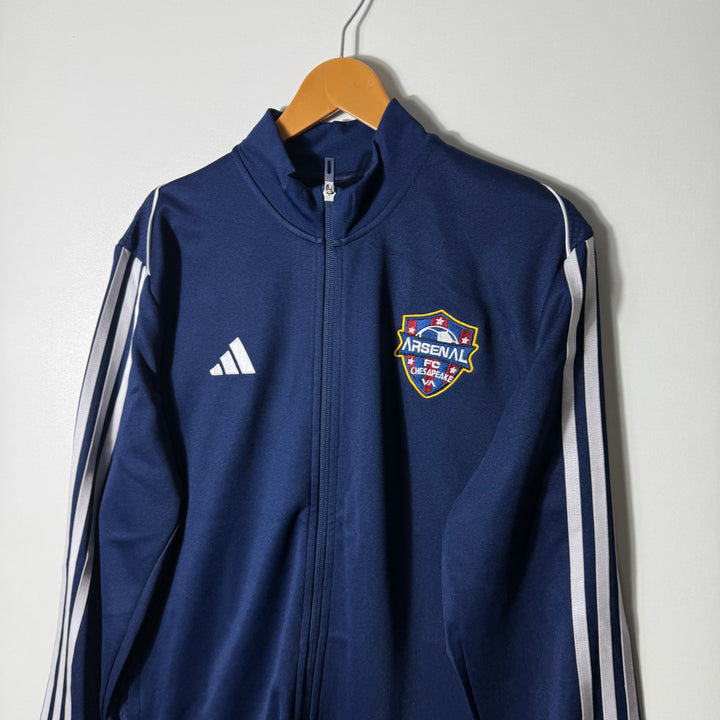 ADIDAS AEROREADY SPORT JACKET BLUE COLOUR