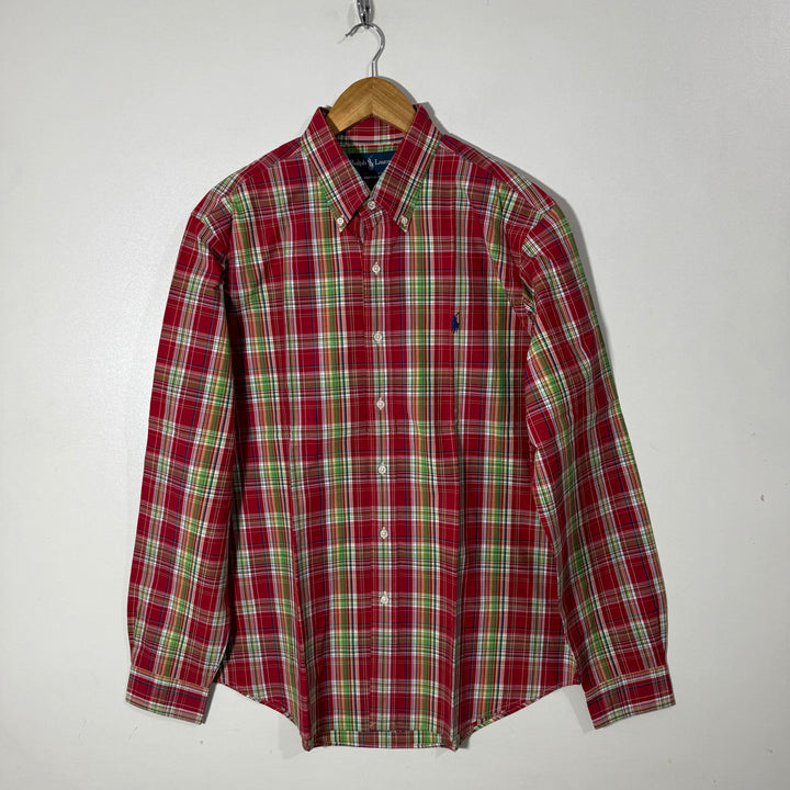 RALPH LAUREN POLO BUTTON DOWN COTTON CASUAL SHIRT