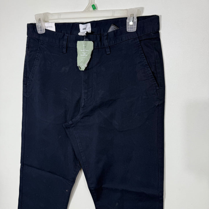 H&M SLIM FIT COTTON CHINO PANT BRAND NEW WITH STRETCH