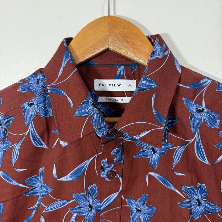 PREVIEW HALF SLEEVES COTTON SHIRT