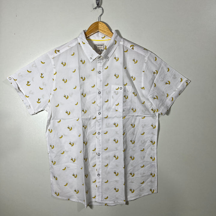 ALEXANDER JULIAN BUTTON DOWN HALF SLEEVES SHIRT