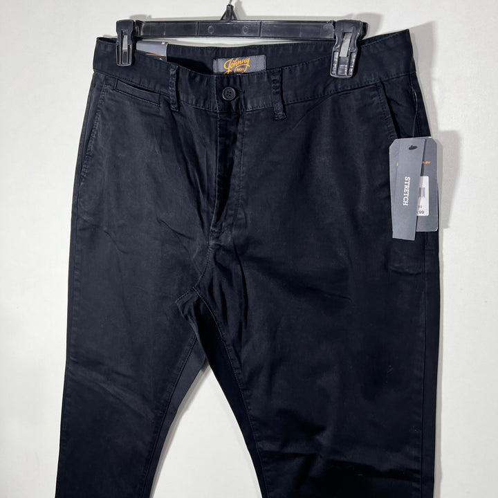 JOHNNY BIGG COTTON CHINO PANT BRAND NEW WITH STRETCH BLACK COLOUR