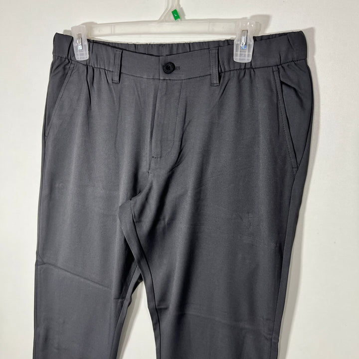 COPPER & OAK SLIM FIT PERFORMANCE PANT WITH STRETCH CHARCOAL GREY