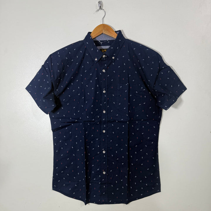 LEE BUTTON DOWN HALF SLEEVES SHIRT